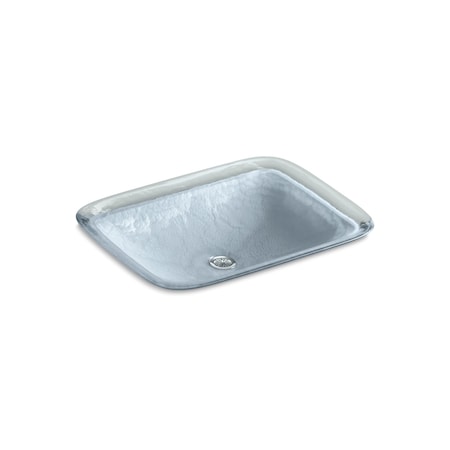 Kohler Inia Wading Pool Glass Vessel Bathroom Sink In Opaque Dusk 2773-G1-B11